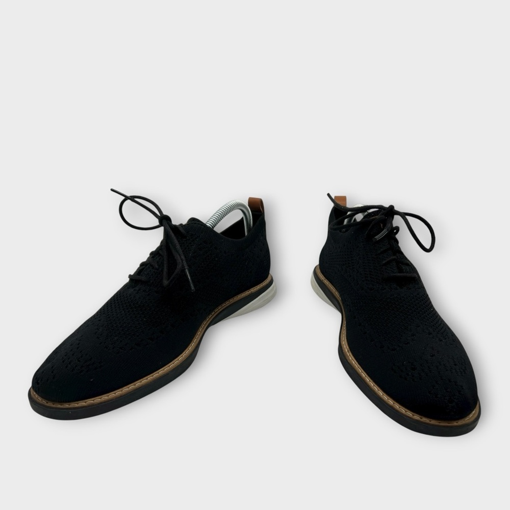 Cole Haan Grandevolution Stitchlite Oxford C32152 Black Flyknit Mens 8 NICE!! - Picture 3 of 7